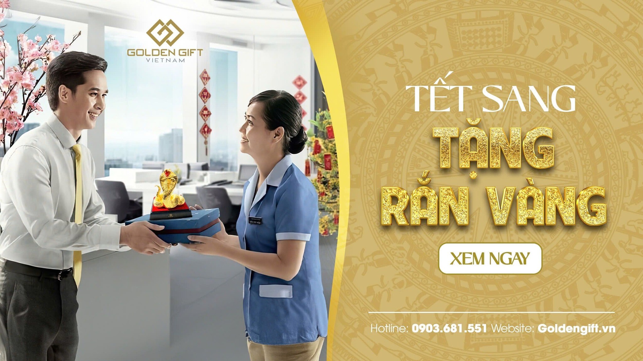 Cover image for Quà vàng Cao cấp Việt Nam - Golden Gift