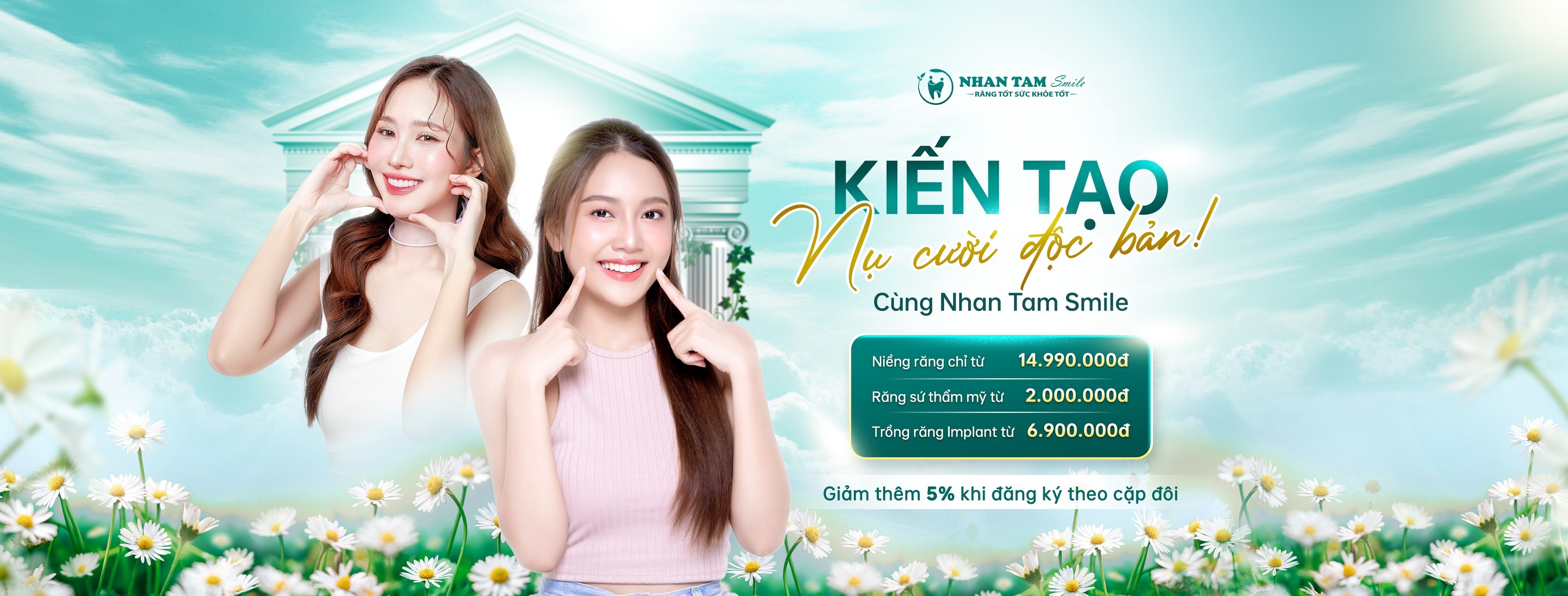 Cover image for Nha Khoa Thẩm Mỹ Nhân Tâm SMILE