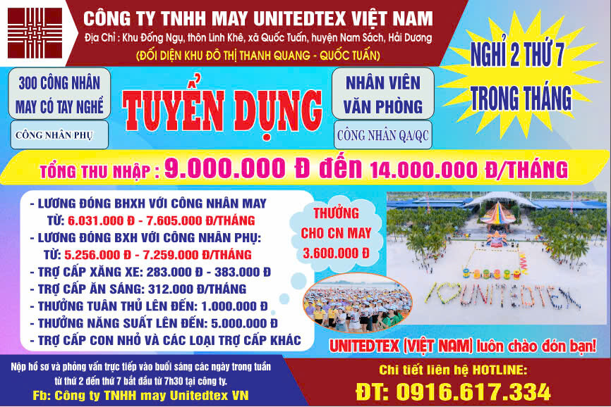 Cover image for MAY UNITEDTEX (VIỆT NAM)