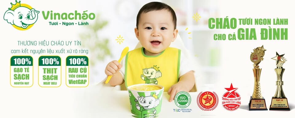 Cover image for Cháo dinh dưỡng Vinachao