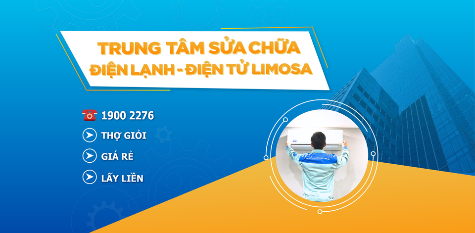 Cover image for Trung tâm sửa chữa điện lạnh – điện tử Limosa