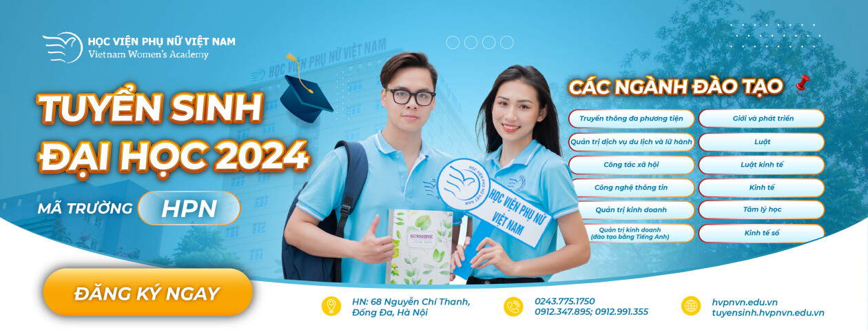 Cover image for Học viện Phụ nữ Việt Nam