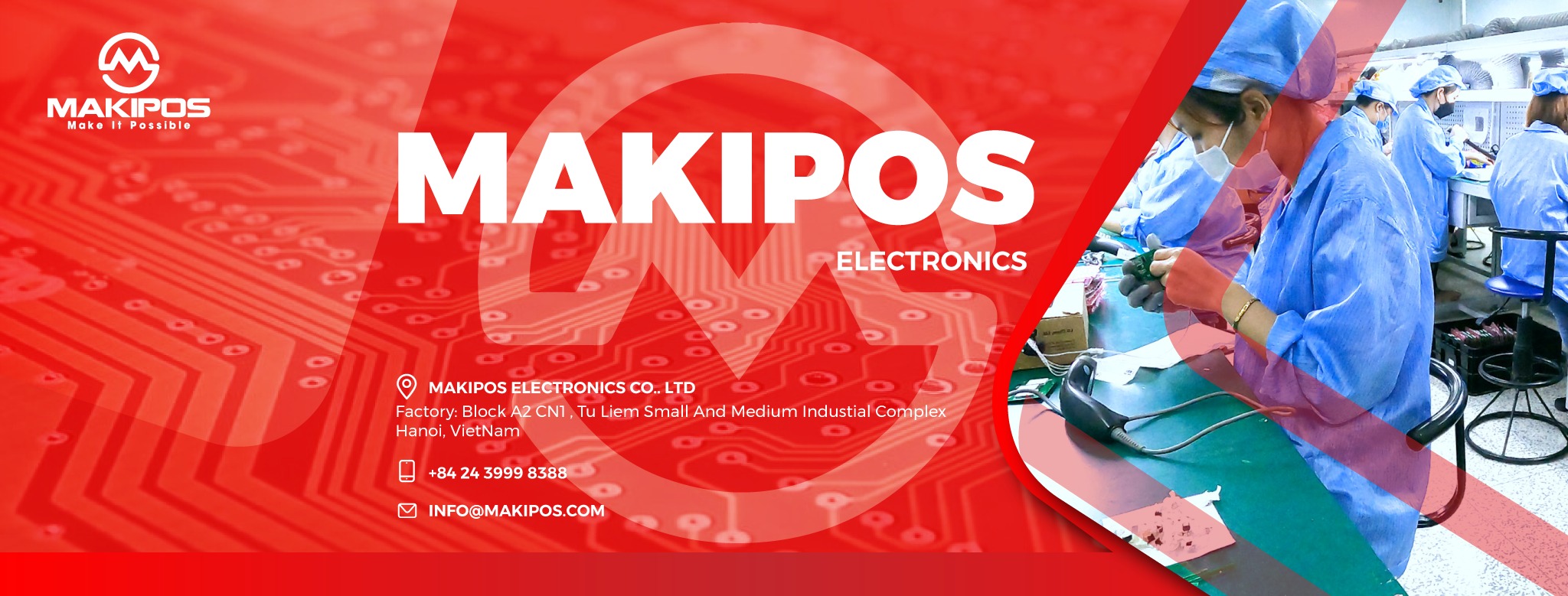 Cover image for Điện tử Makipos