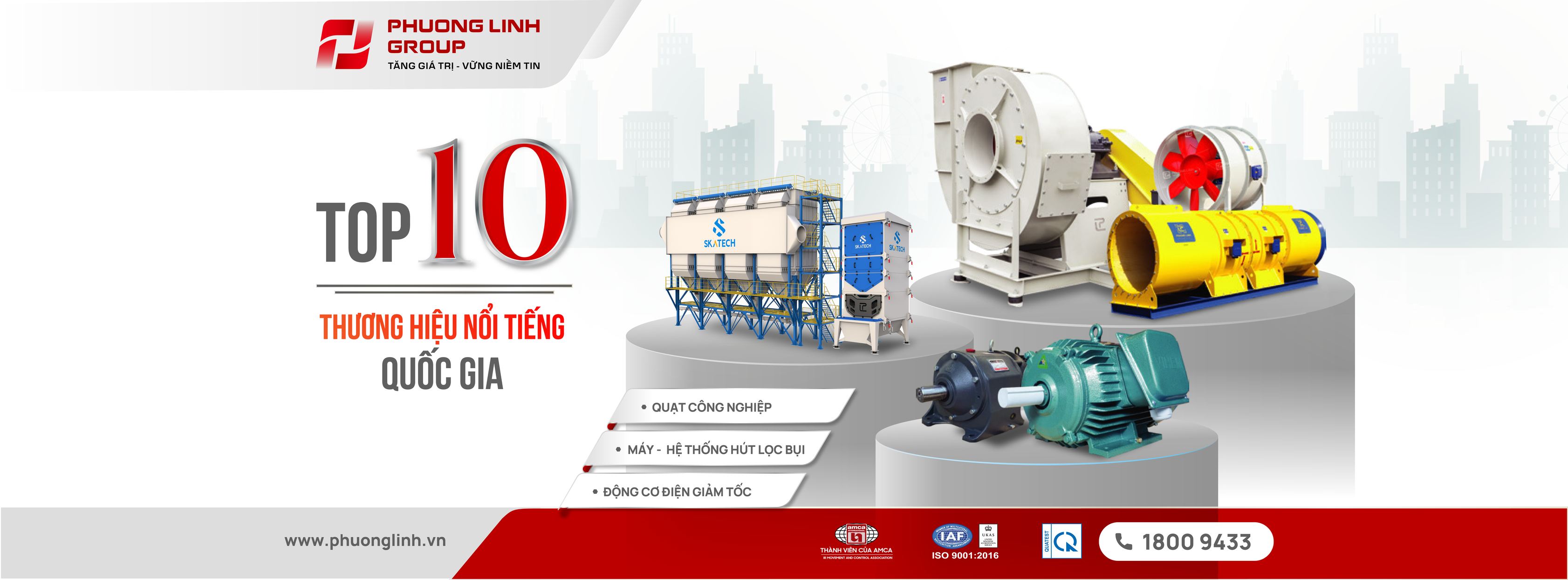 Cover image for Sản Xuất Cơ Điện Và Thương Mại Phương Linh