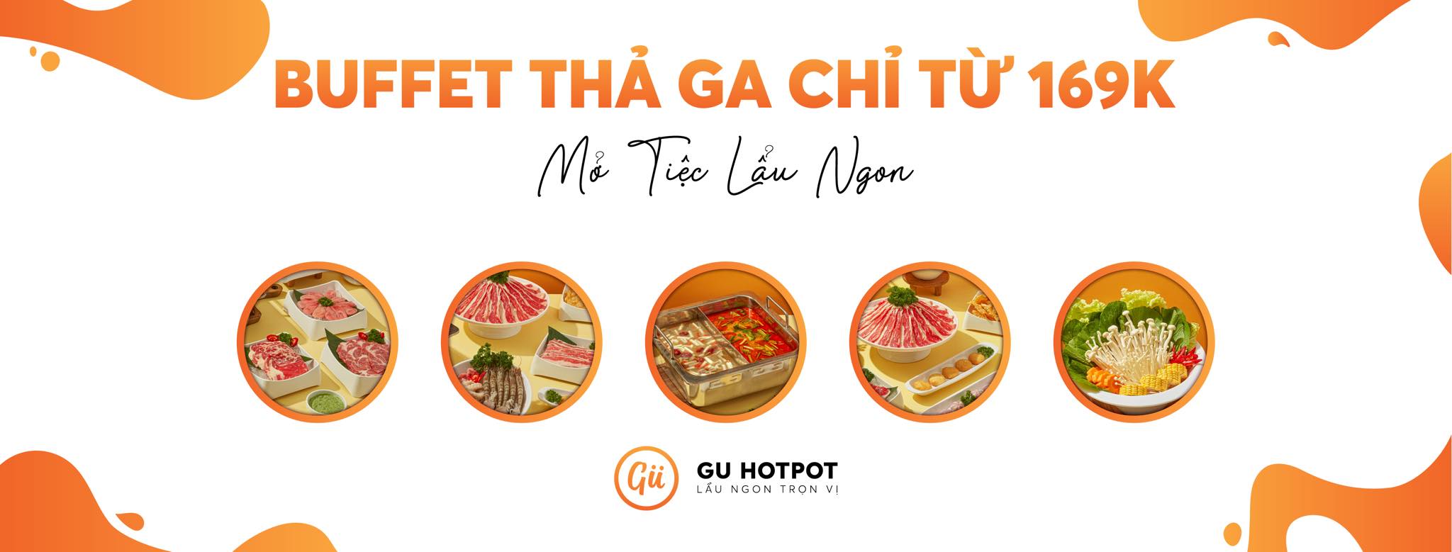 Cover image for Gu Hotpot - Nhà Hàng Buffet Lẩu