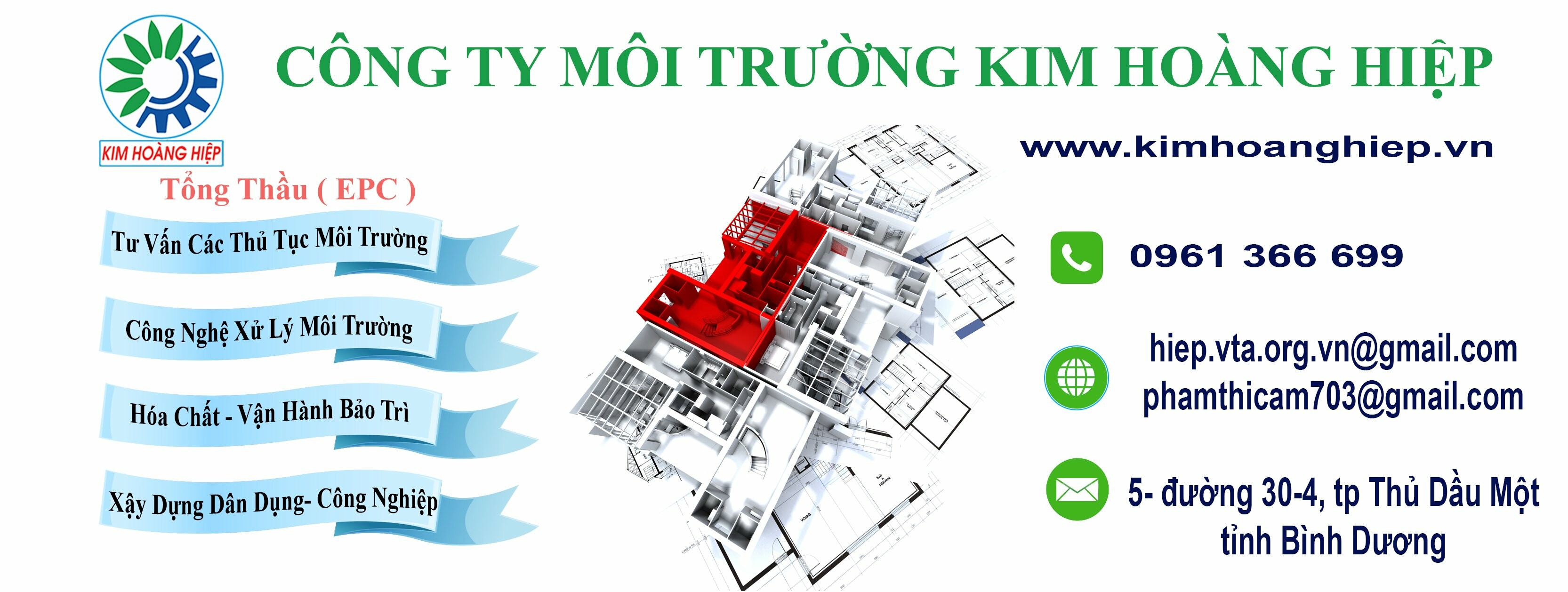 Cover image for Dịch Vụ Và Môi Trường Kim Hoàng Hiệp