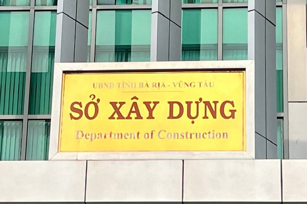 Sở Xây dựng tỉnh Bà Rịa- Vũng Tàu