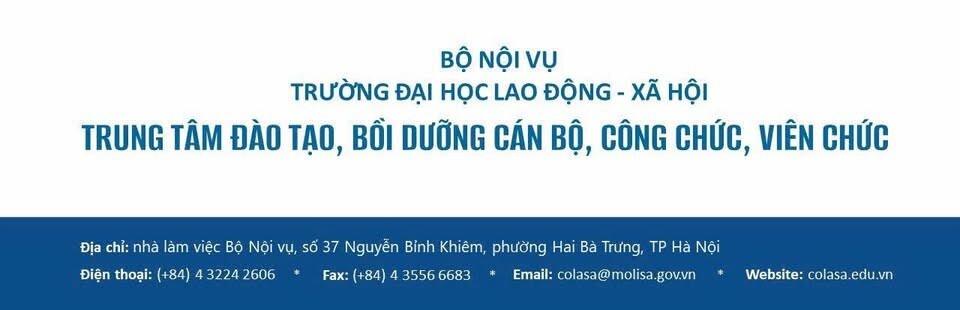 Trung tâm Đào tạo, bồi dưỡng cán bộ, công chức lao động – xã hội