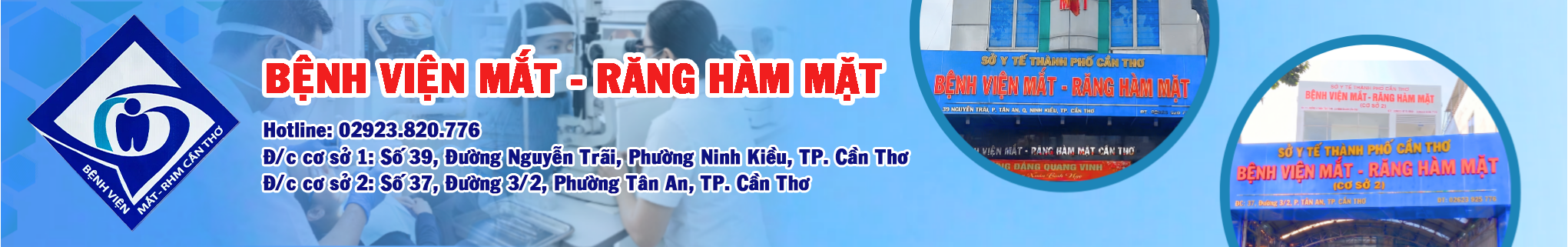Bệnh viện Mắt – Răng Hàm Mặt TP Cần Thơ