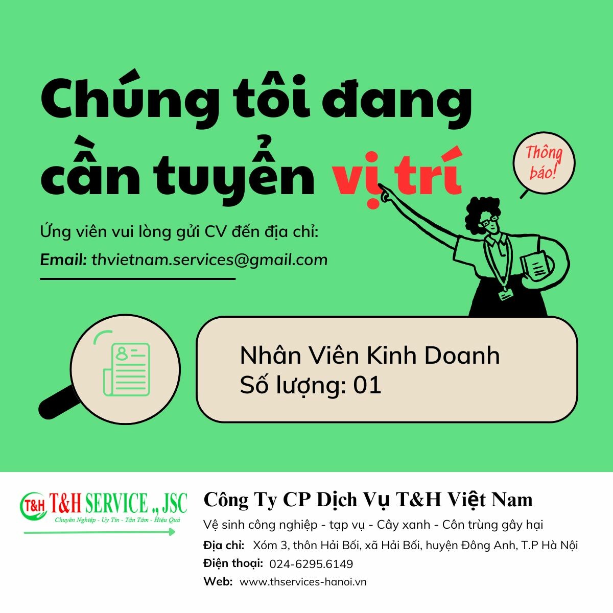 Công Ty Cổ Phần Dịch Vụ T&H Việt Nam 5