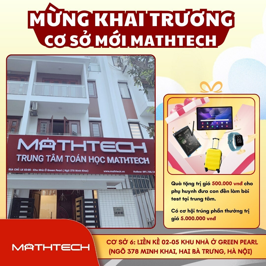 Giáo dục và Công nghệ MATHTECH 6