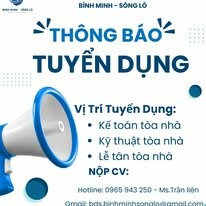 CÔNG TY CỔ PHẦN QUẢN LÝ DỊCH VỤ BẤT ĐỘNG SẢN BÌNH MINH - SÔNG LÔ 8