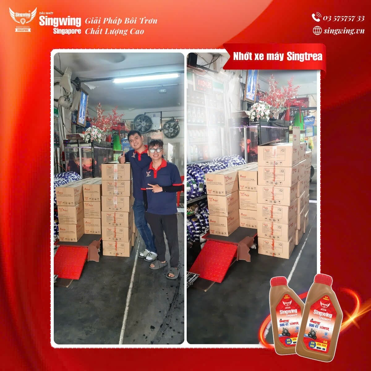 Dầu Nhớt Singwing 8