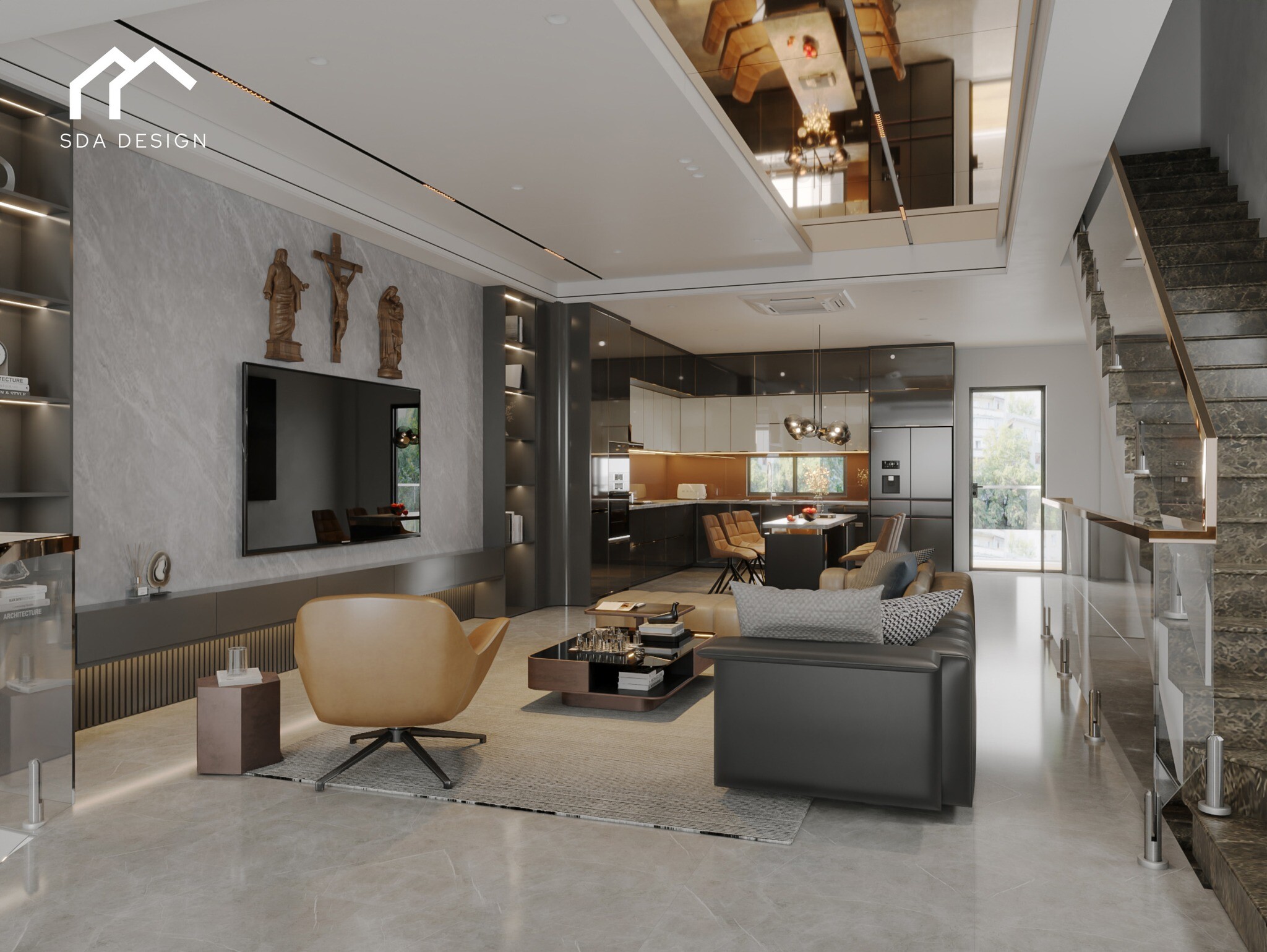 KIẾN TRÚC - NỘI THẤT SDA 9