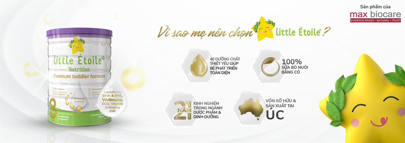 Ngôi sao nhỏ - Sữa Little Étoile 5