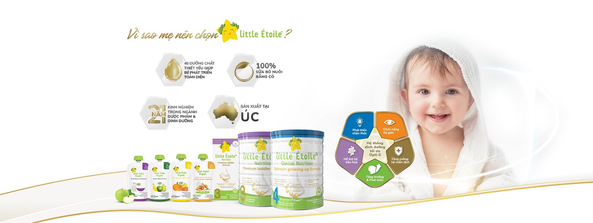 Ngôi sao nhỏ - Sữa Little Étoile 6