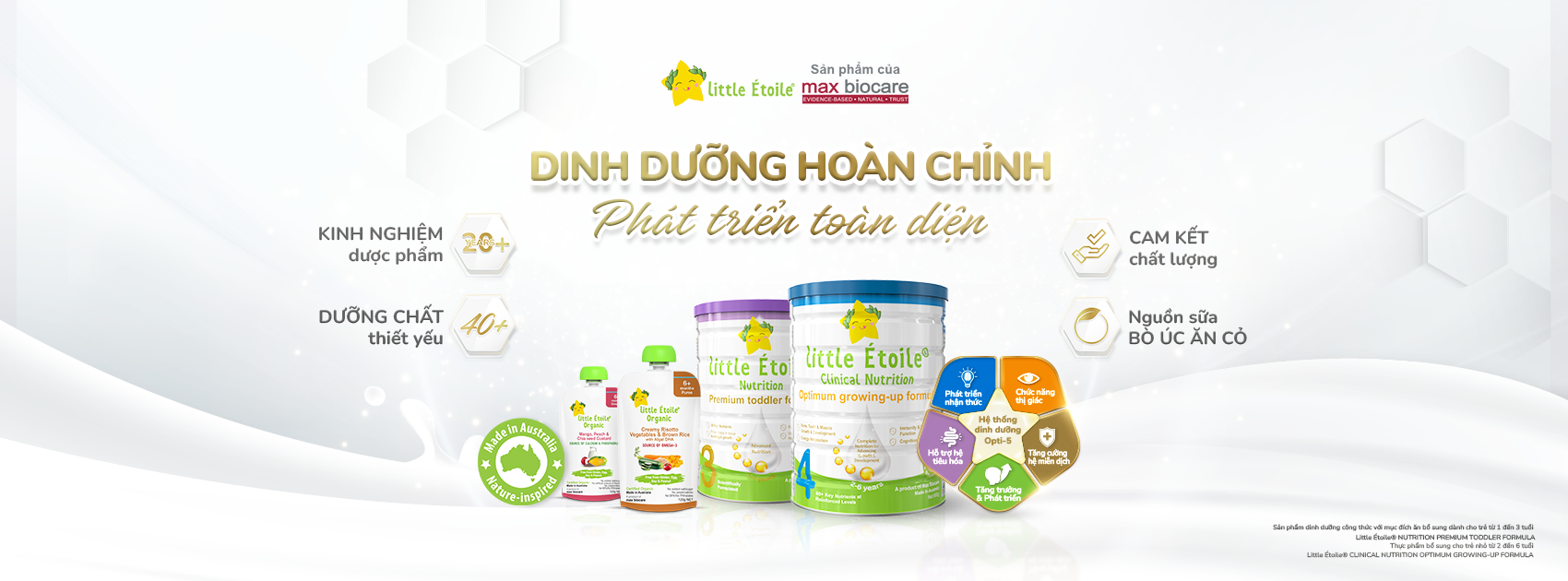 Ngôi sao nhỏ - Sữa Little Étoile 10