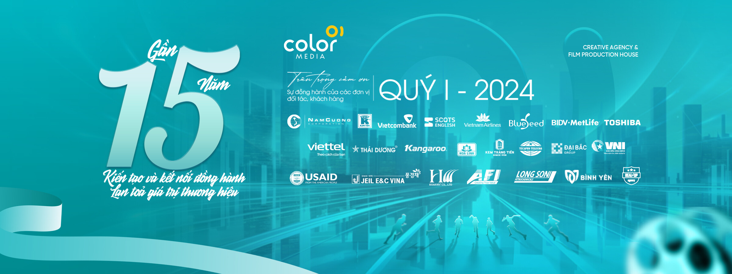 Truyền thông giải trí sắc màu 8