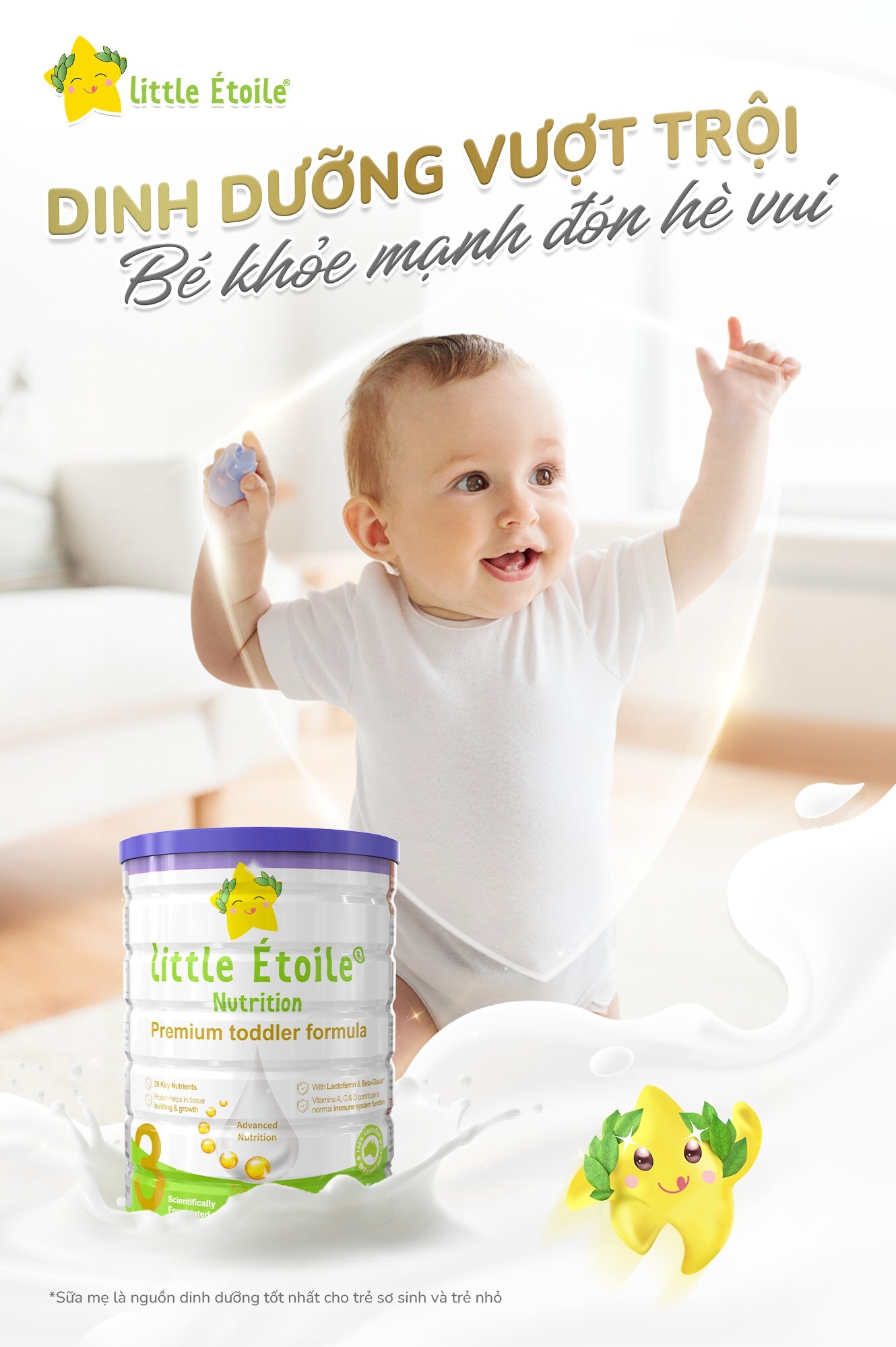 Ngôi sao nhỏ - Sữa Little Étoile 1