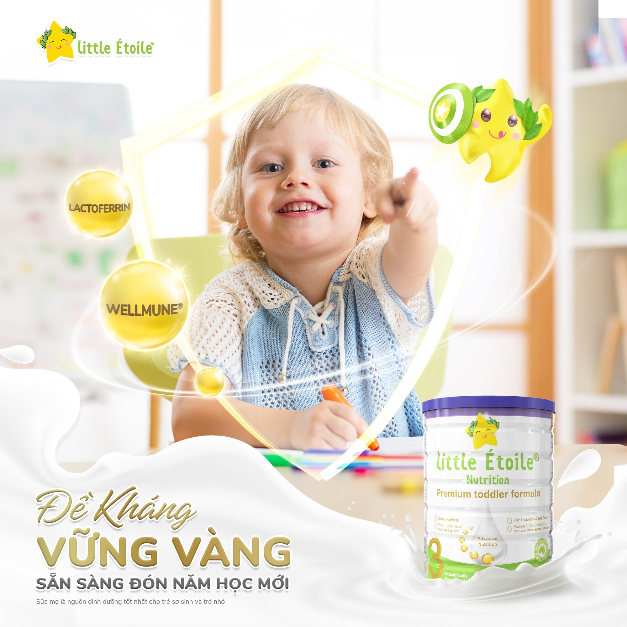 Ngôi sao nhỏ - Sữa Little Étoile 4