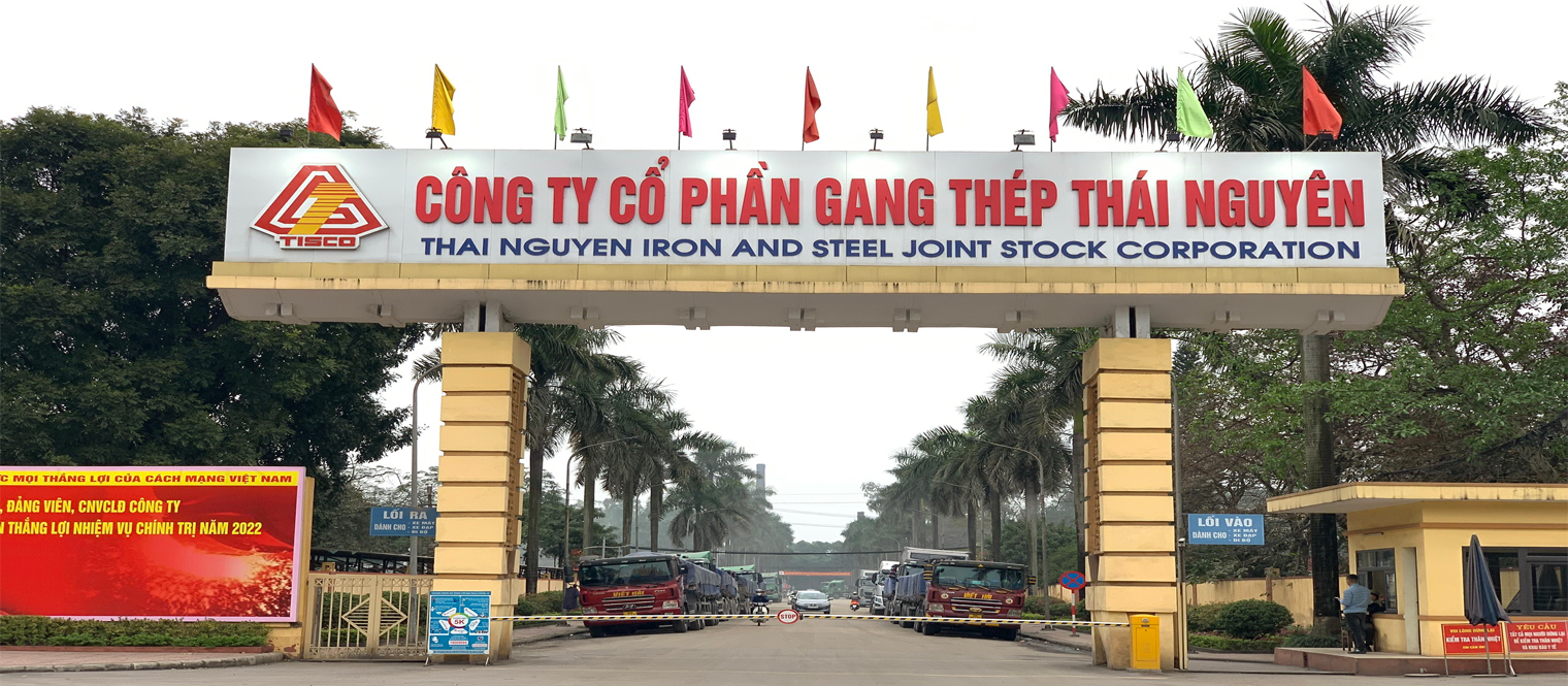 GANG THÉP THÁI NGUYÊN - TISCO 1
