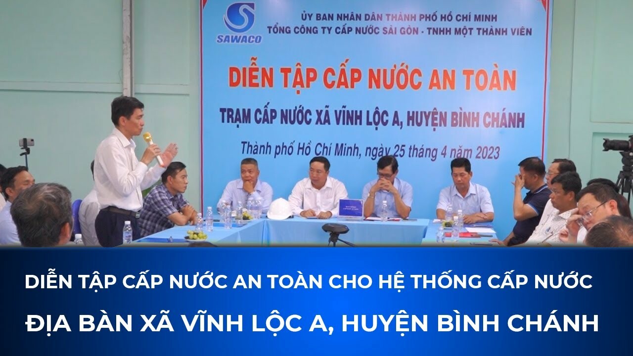 CẤP NƯỚC SÀI GÒN SAWACO 8