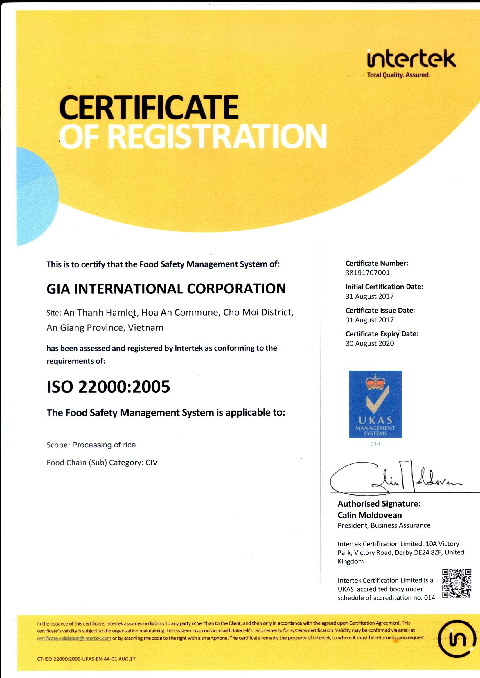 Cổ phần Quốc tế Gia 2