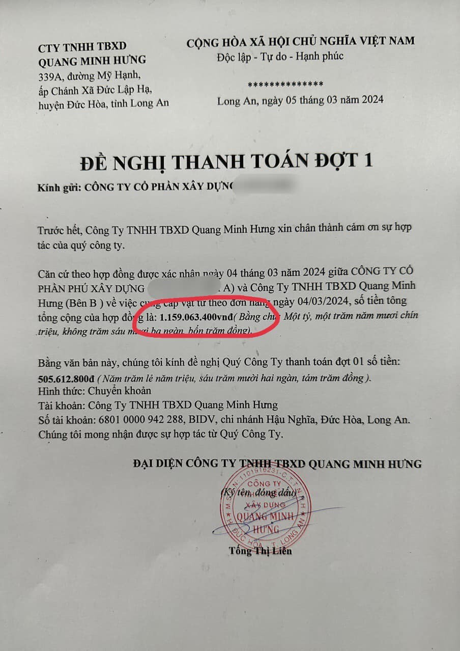 Thiết Bị Xây Dựng Quang Minh Hưng 9