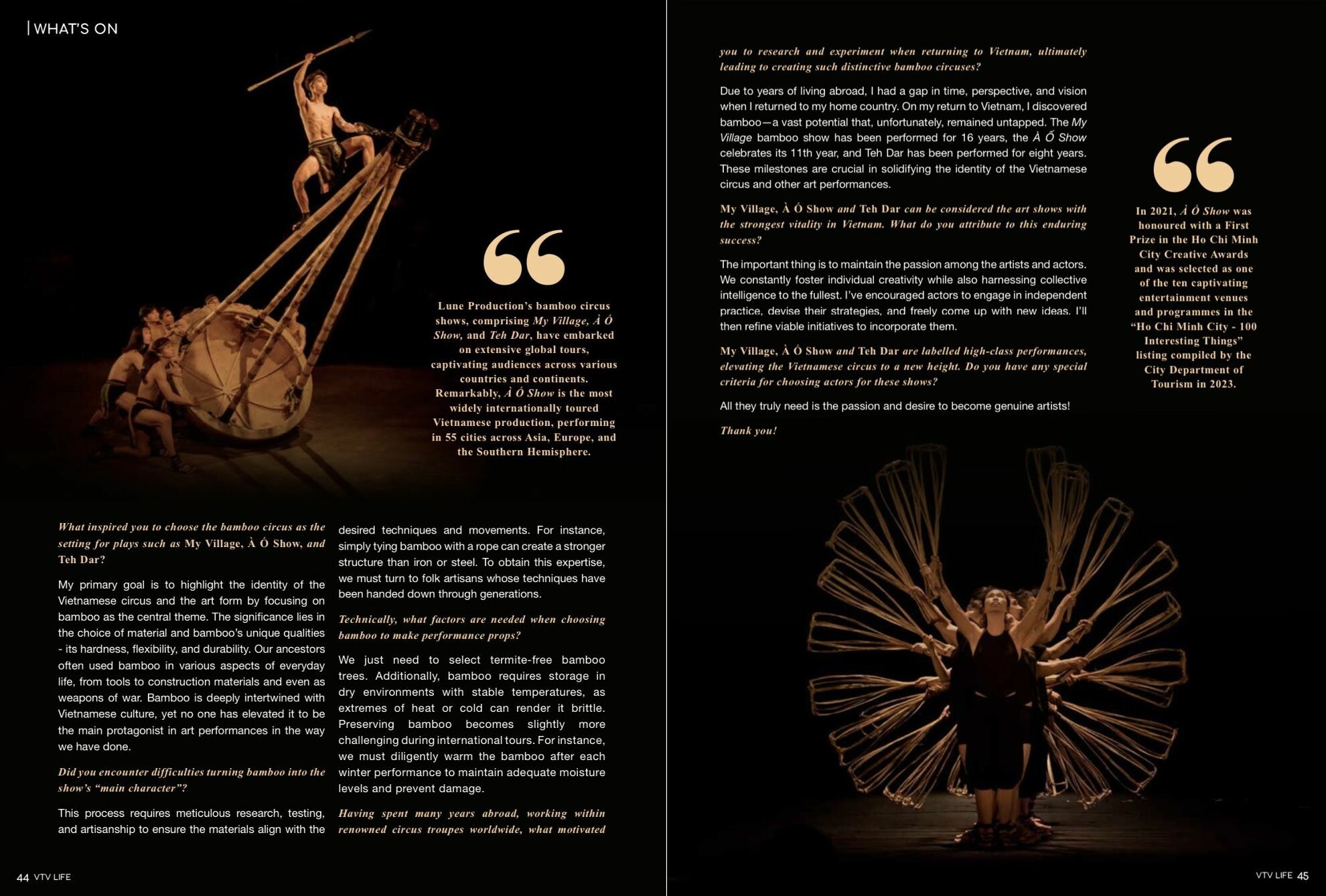 À Ố Show - Lune Production 5