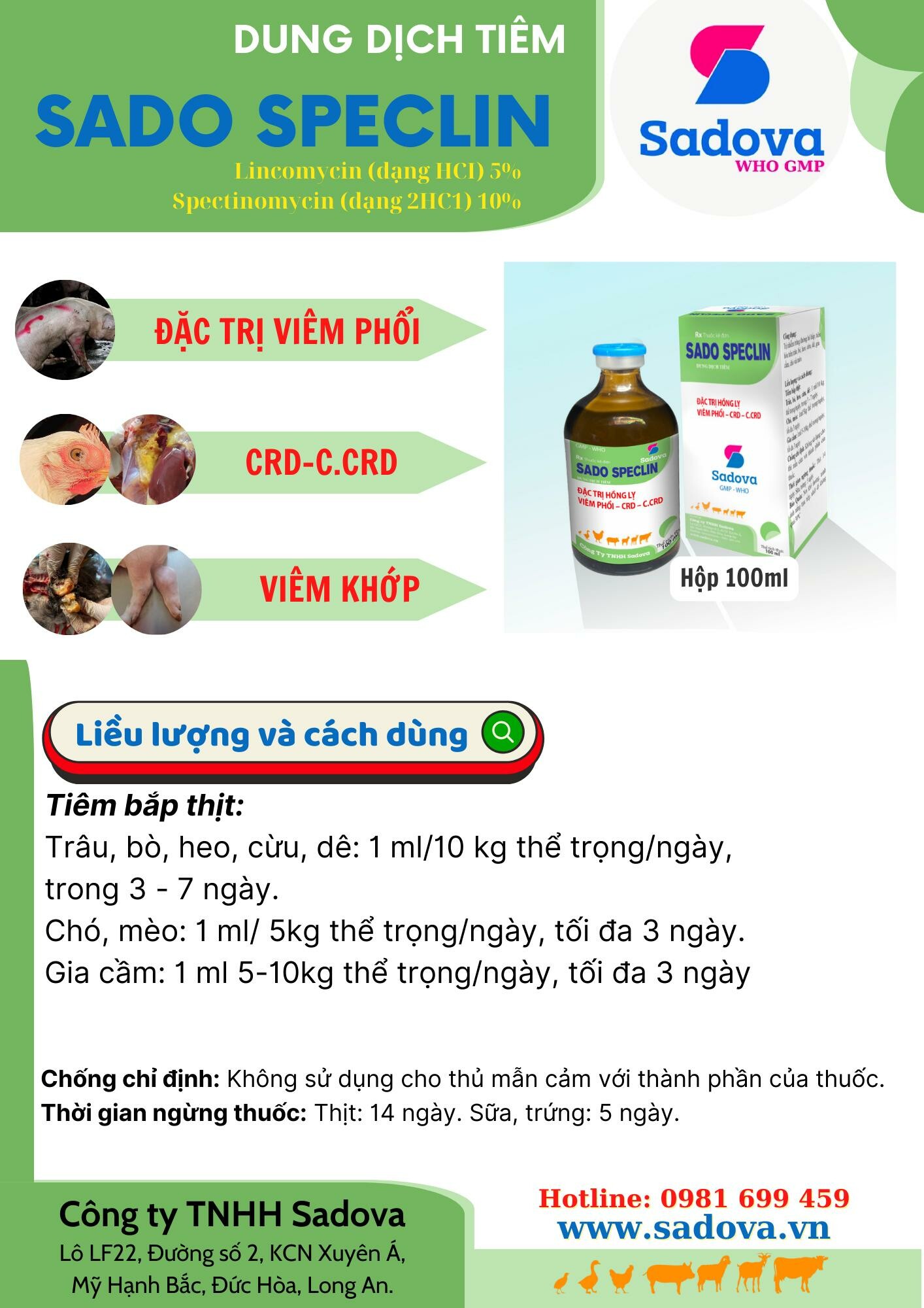 Sadova Thuốc thú y 8