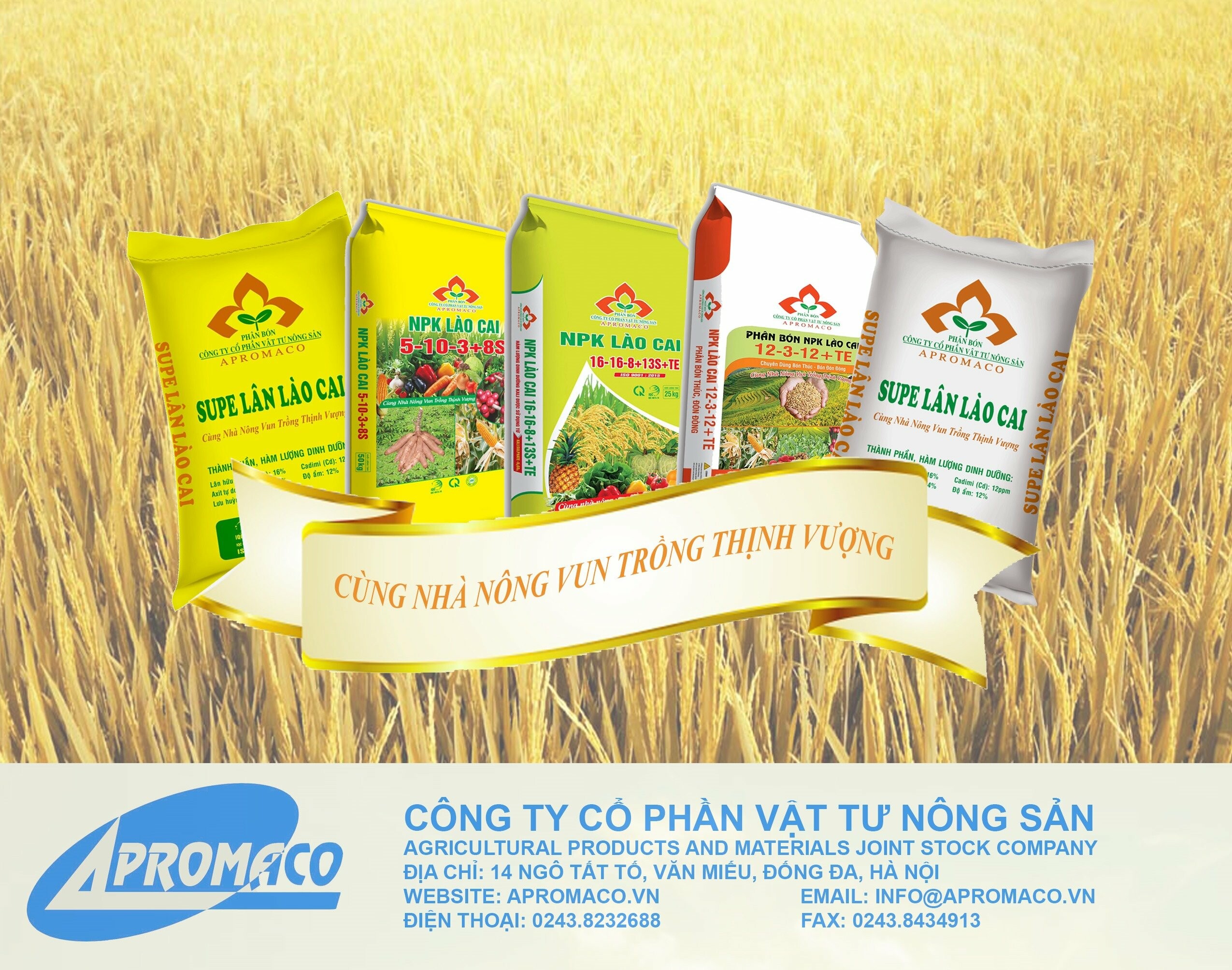 VẬT TƯ NÔNG SẢN - APROMACO 5