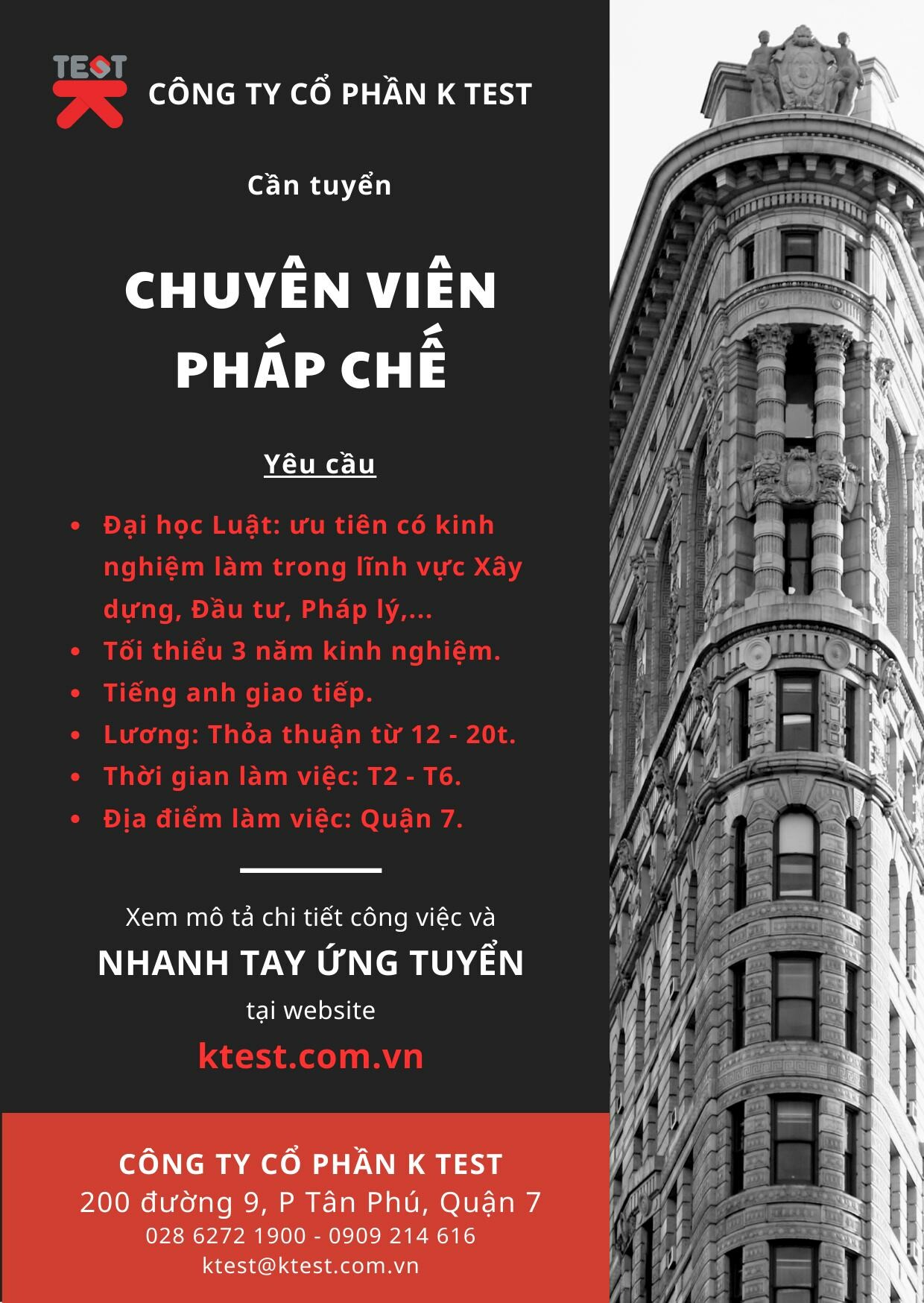Tư vấn xây dựng KTEST 3