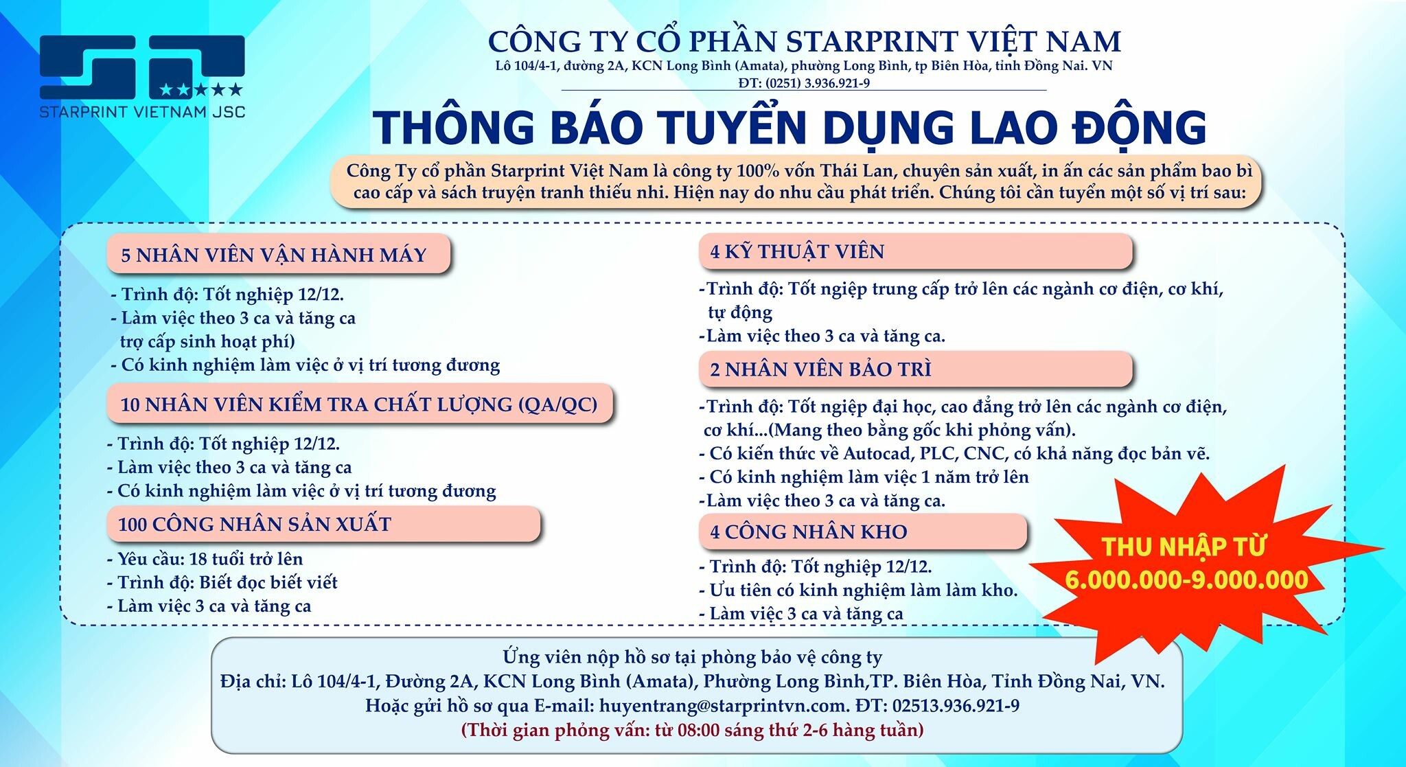 Starprint Vietnam JSC 10