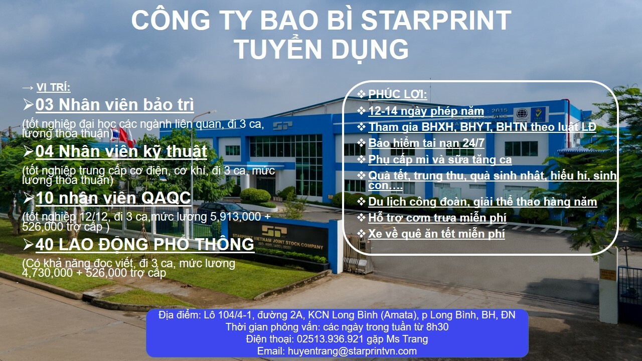 Starprint Vietnam JSC 9
