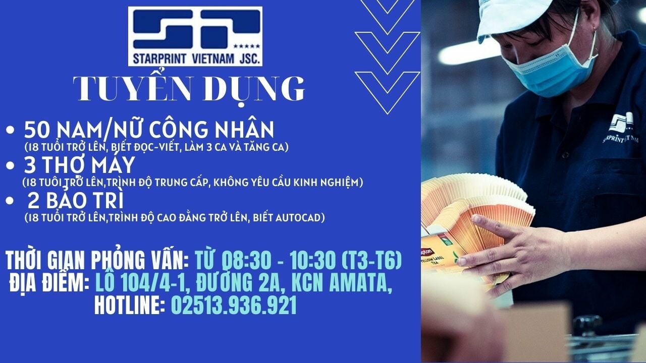 Starprint Vietnam JSC 5