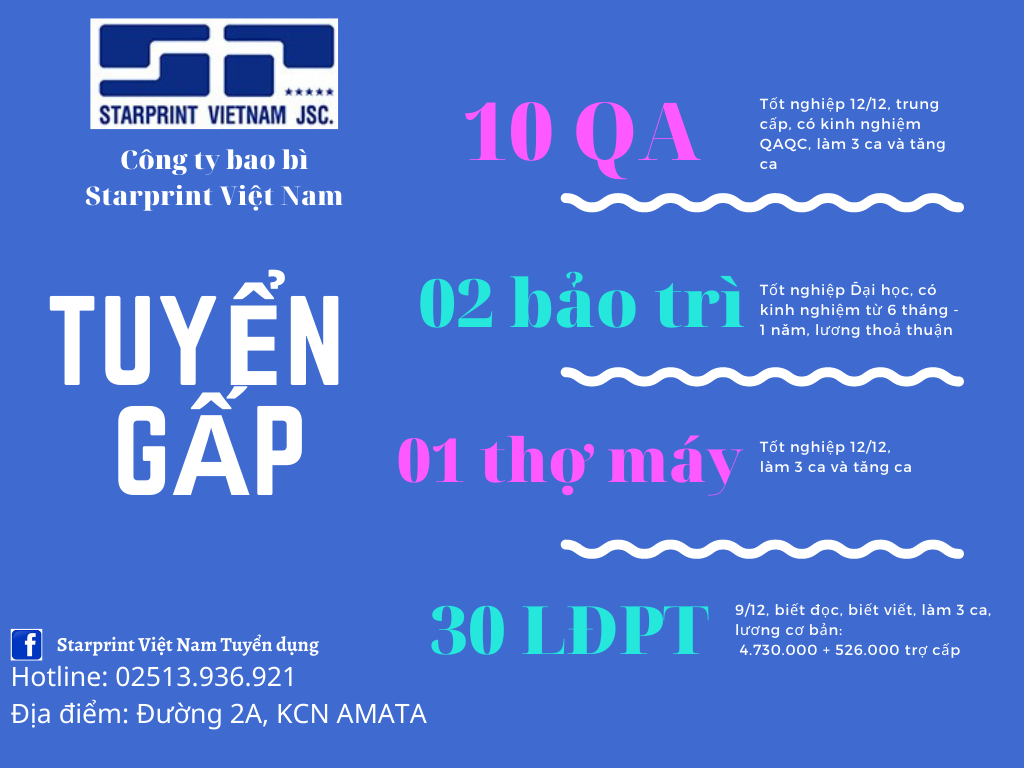 Starprint Vietnam JSC 6