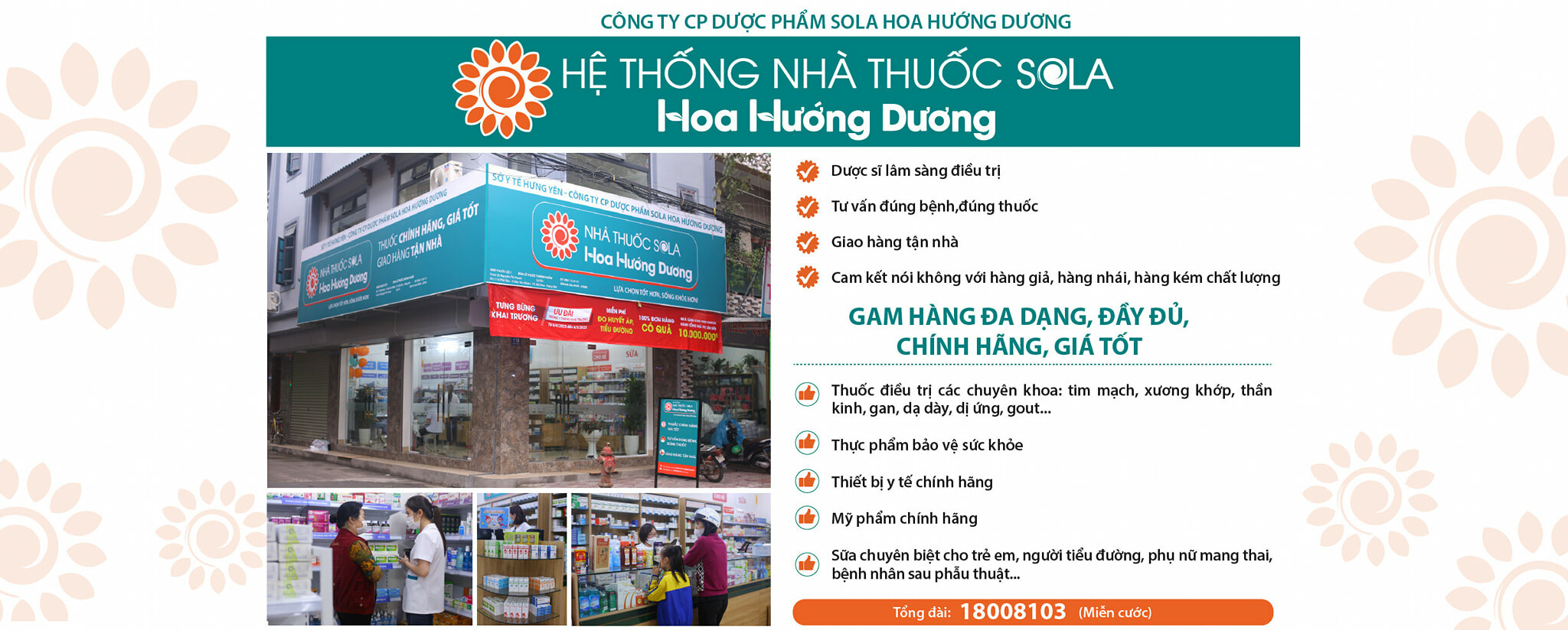 Dược phẩm Sola Hoa Hướng Dương 6