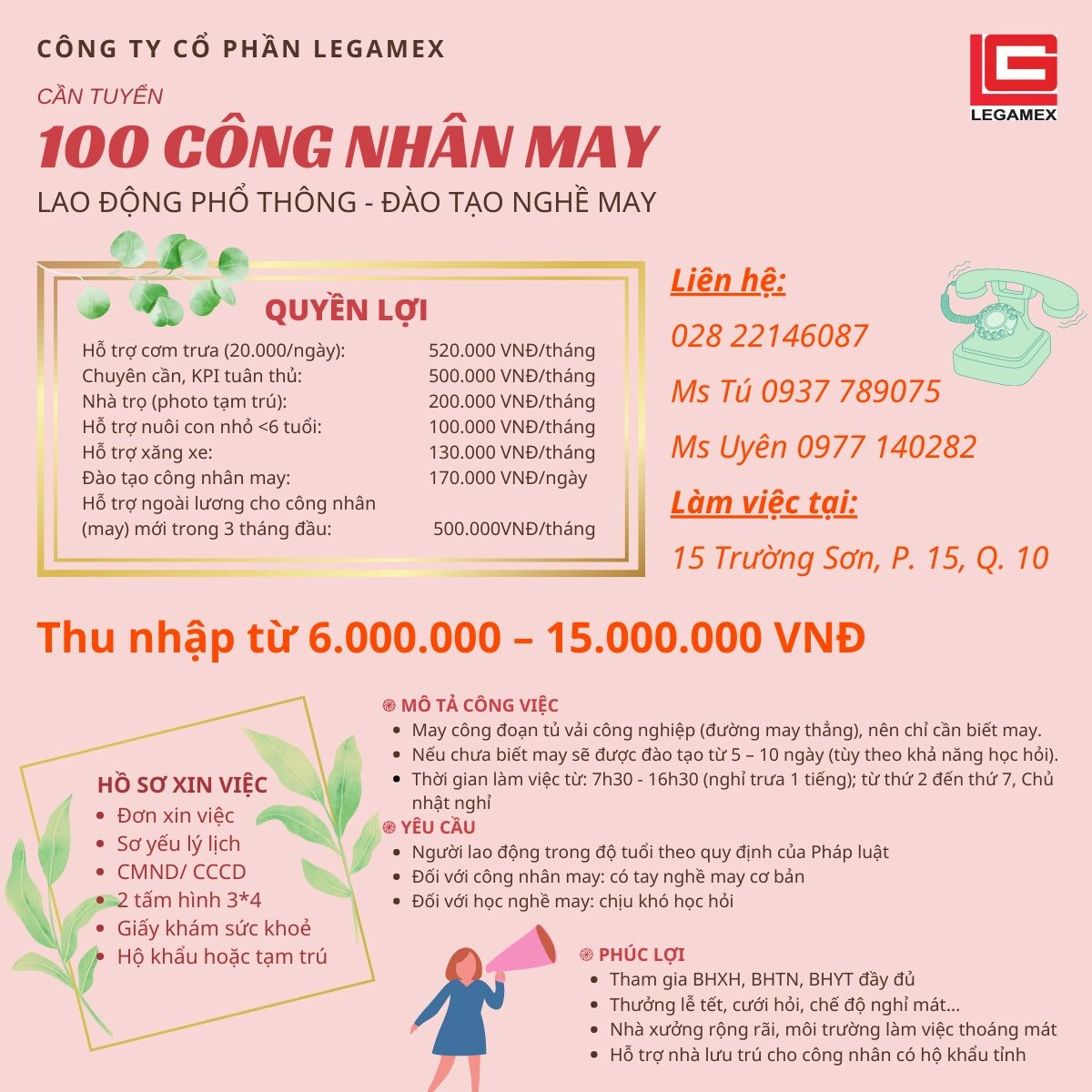 GIÀY DA VÀ MAY MẶC XUẤT KHẨU (LEGAMEX) 10
