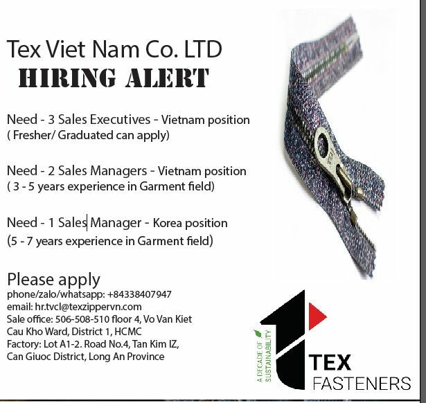 Dây Kéo Tex Việt Nam 7