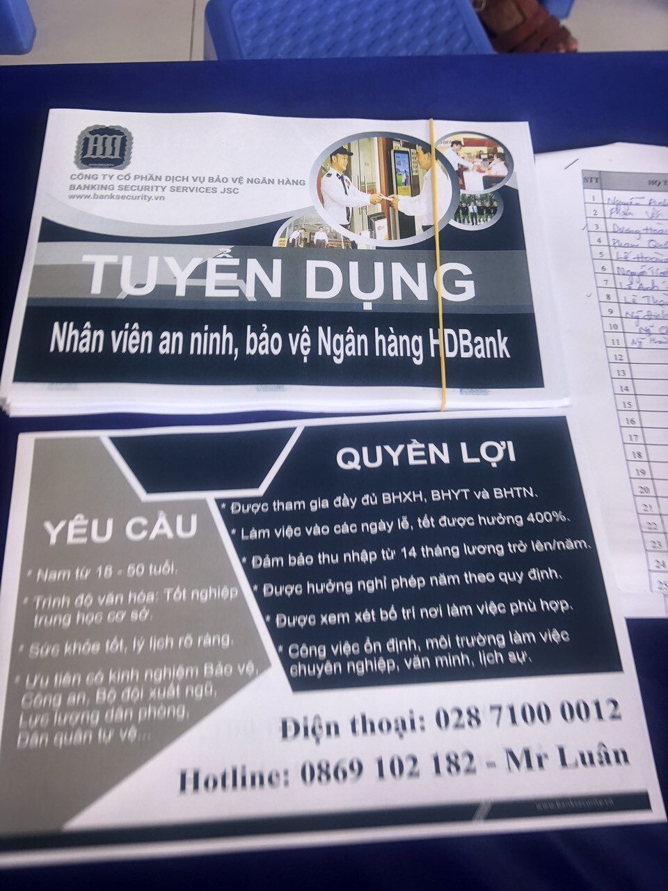 Dịch vụ Bảo vệ Ngân Hàng (BSS) 3