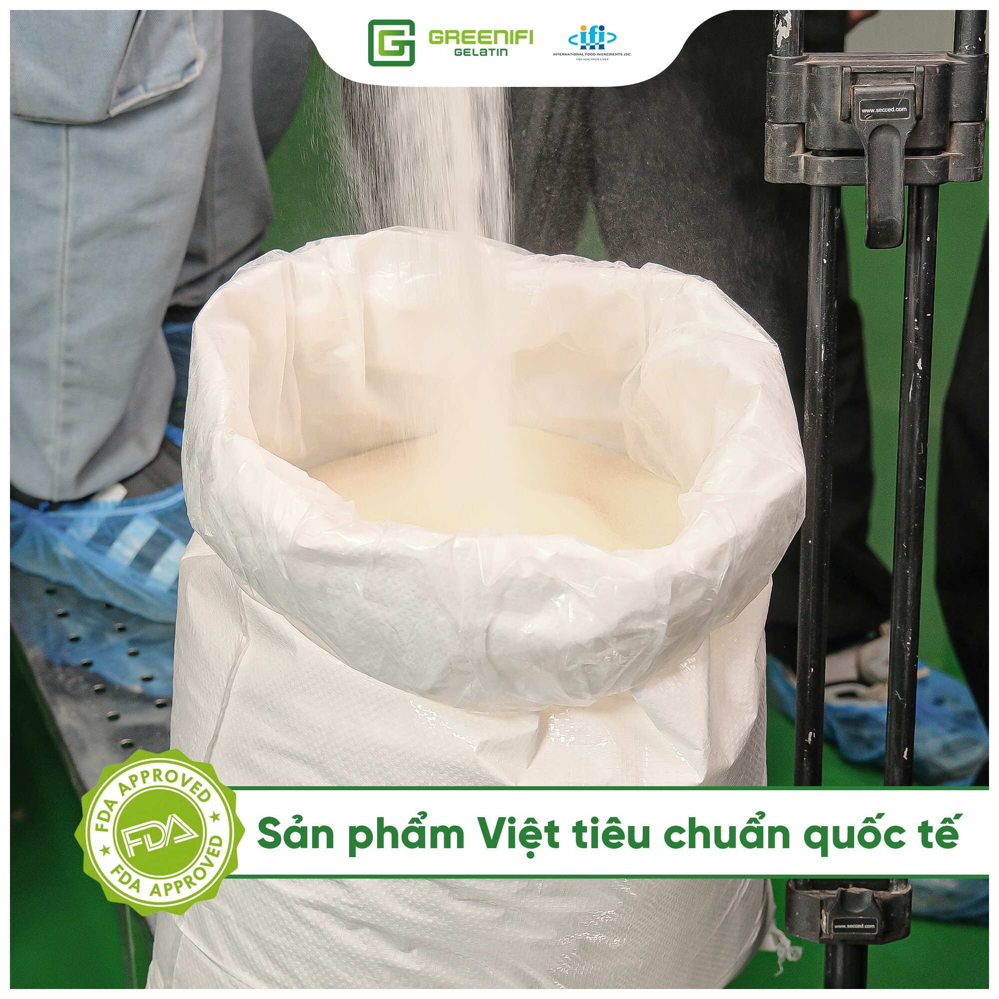 Nguyên liệu thực phẩm quốc tế - Greenifi Gelatin 2