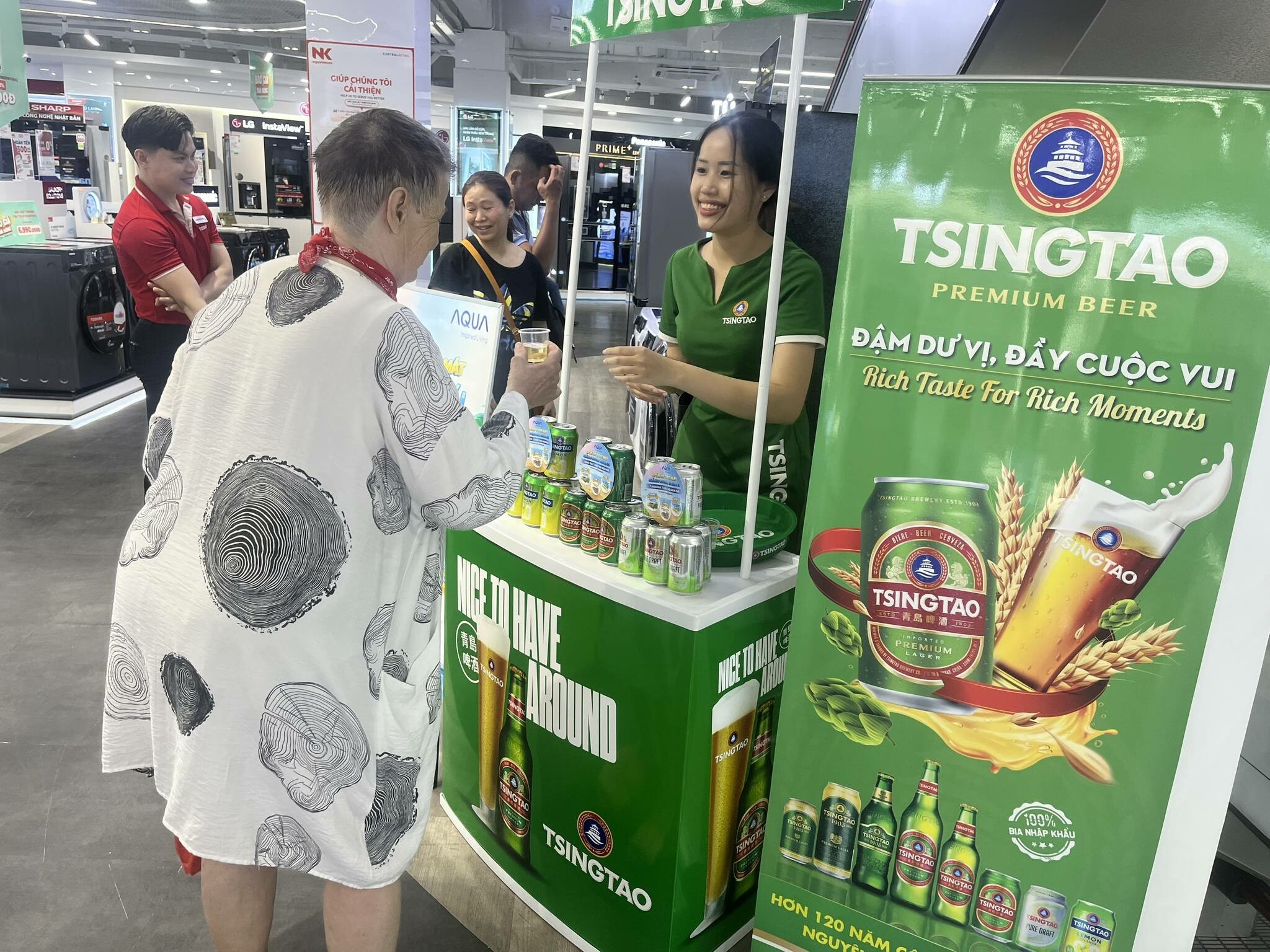 Bia Tsingtao Việt Nam 1