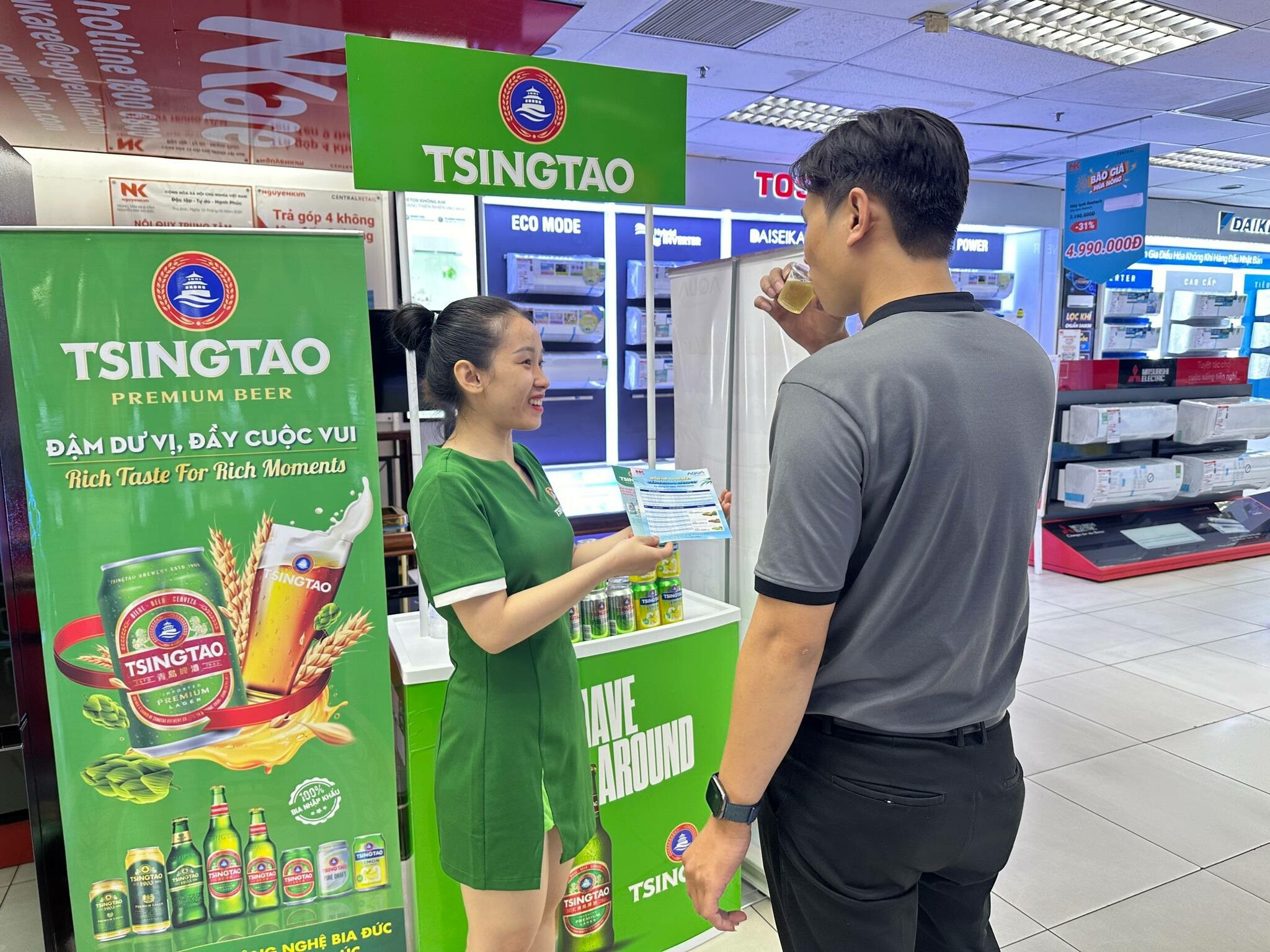Bia Tsingtao Việt Nam 2