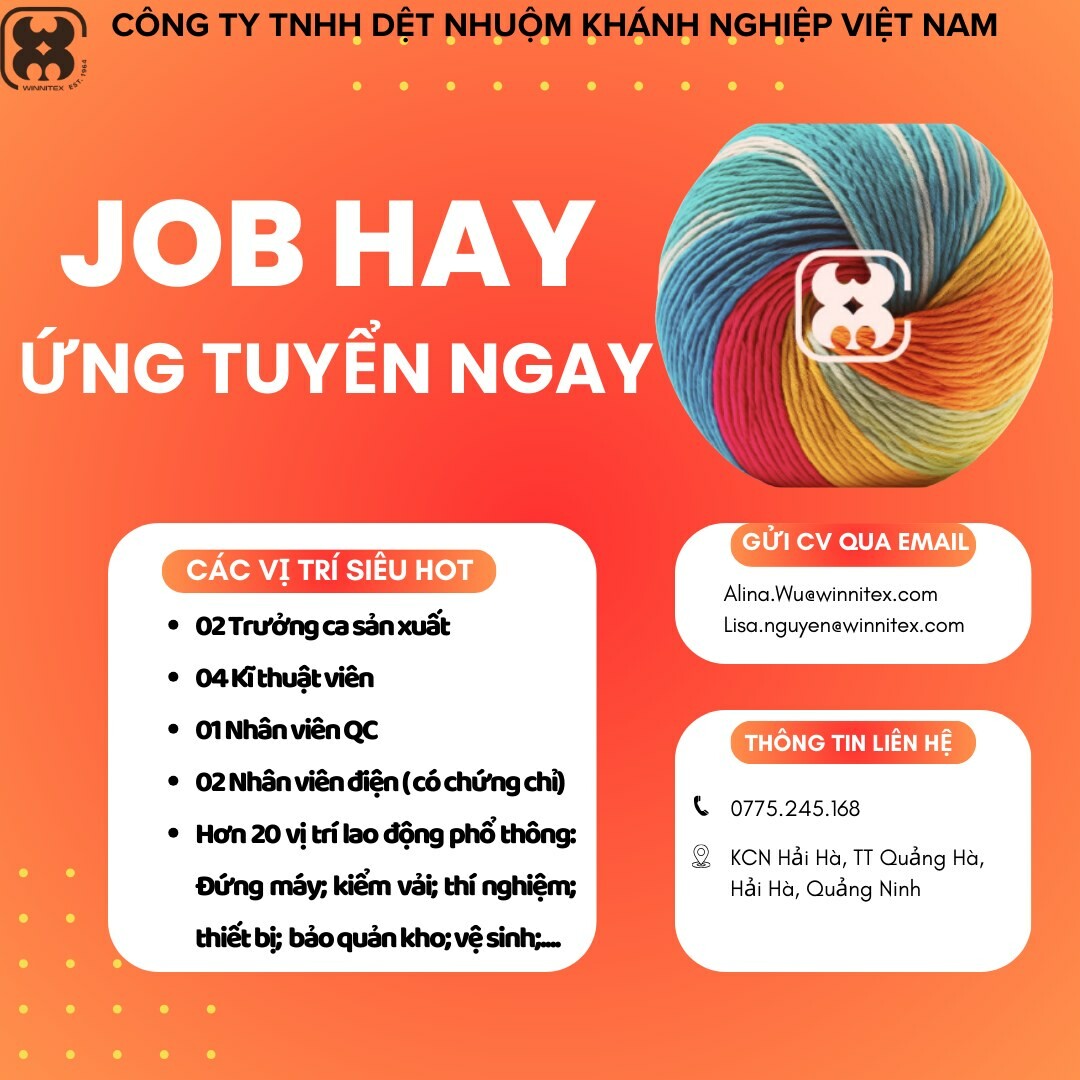DỆT NHUỘM KHÁNH NGHIỆP VIỆT NAM 2