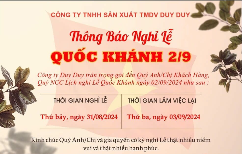SẢN XUẤT THƯƠNG MẠI DỊCH VỤ DUY DUY 3