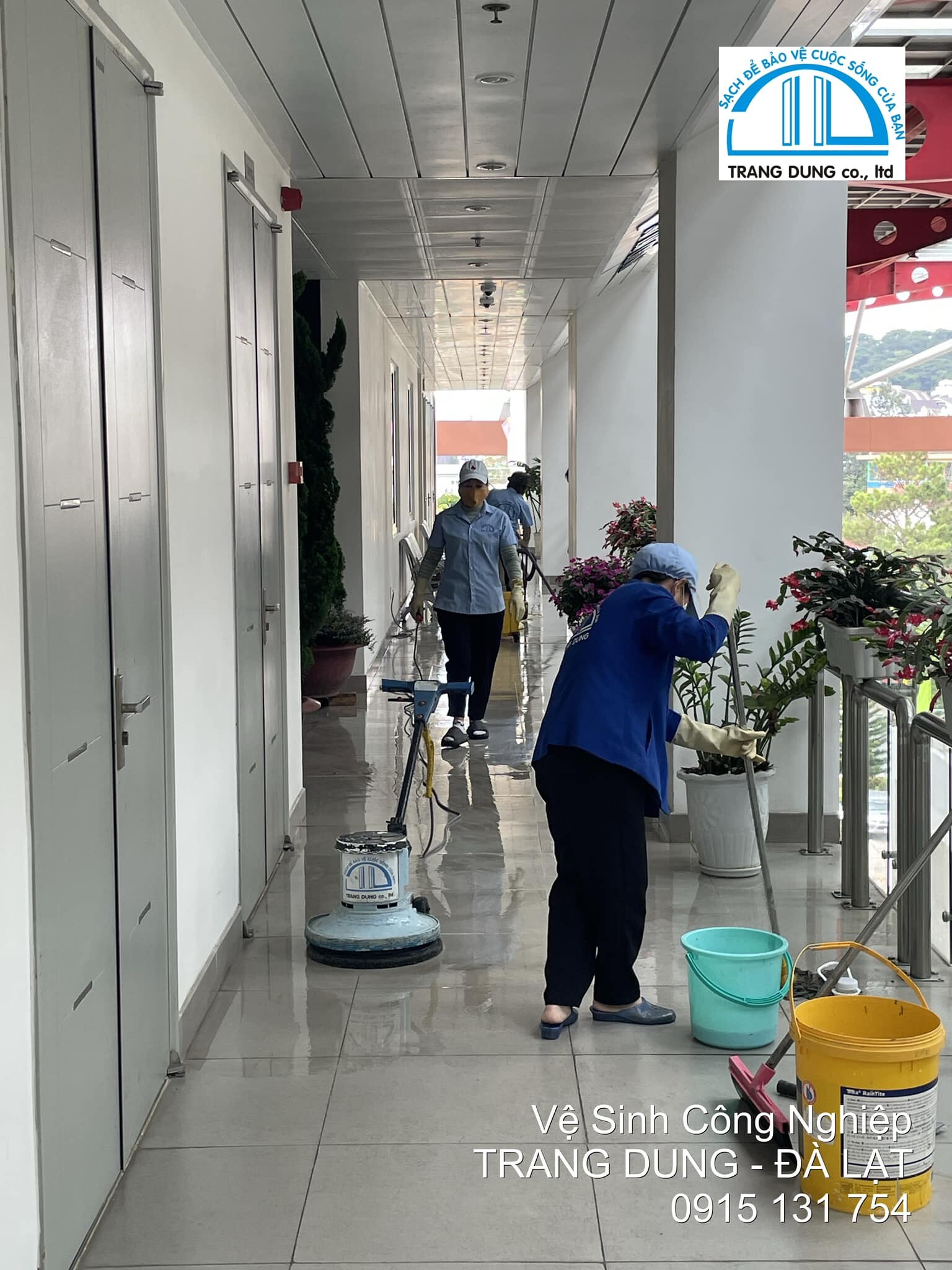 Vệ sinh Công nghiệp Trang Dung 4