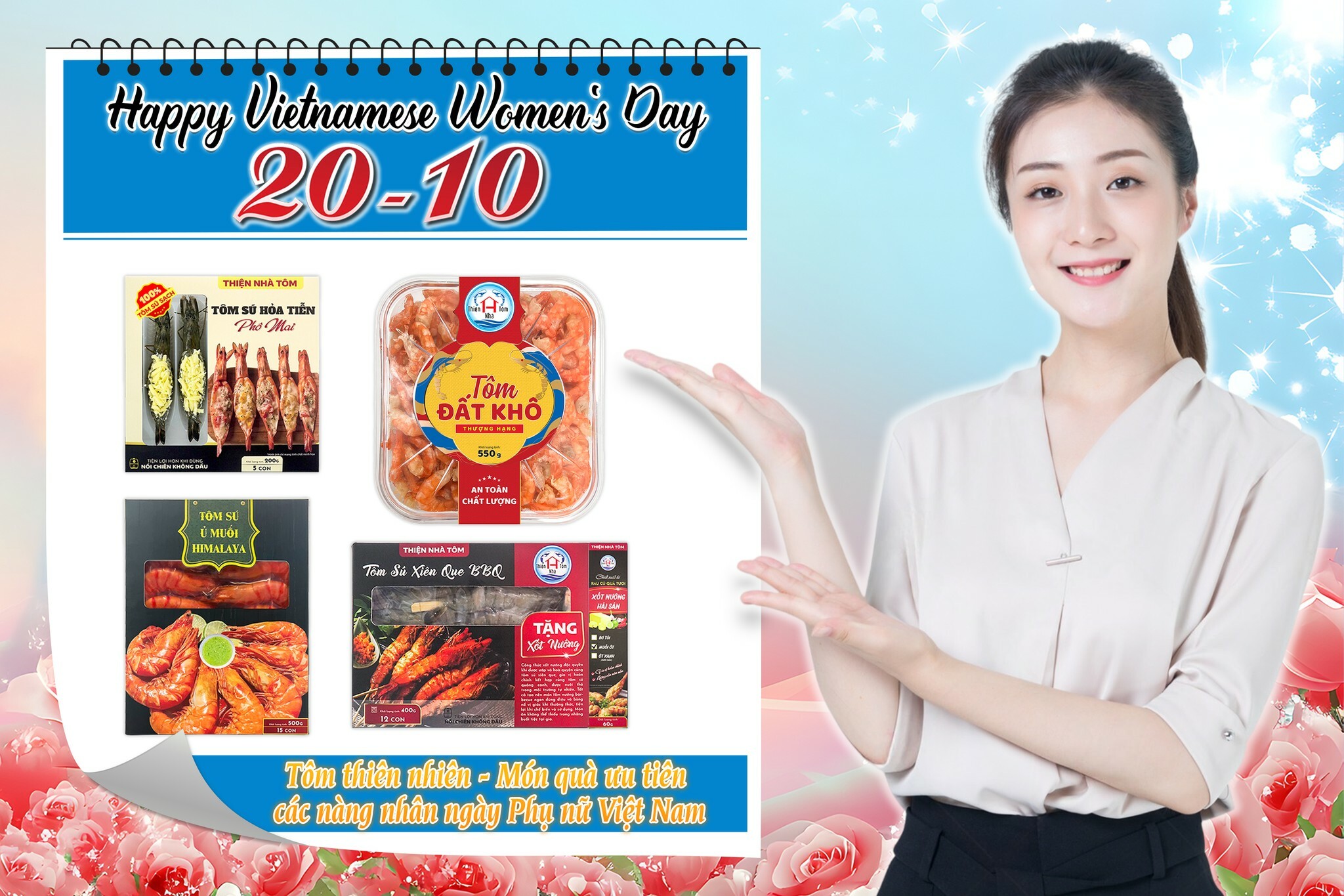 THUỶ SẢN THIỆN NHÀ TÔM 8