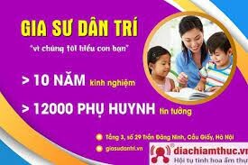 Gia sư Dân Trí 4