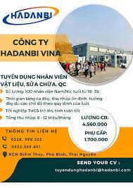 Công Ty Hadanbi Vina Điềm Thụy 3