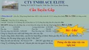 Công Ty TNHH Ace Elite 15